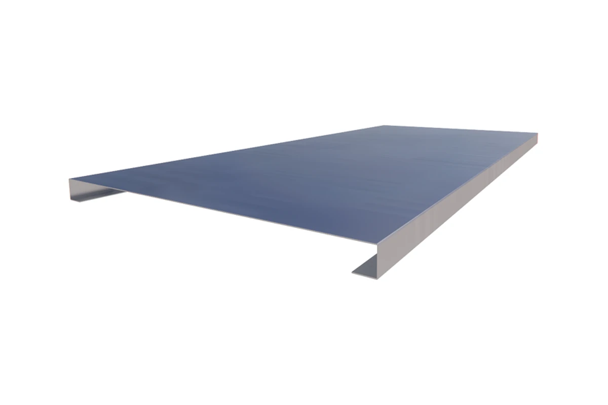 Panel metálico para rack, modelo nuevo: lámina de acero con bordes doblados