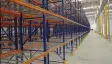 Rack selectivo en perspectiva dentro del almacén